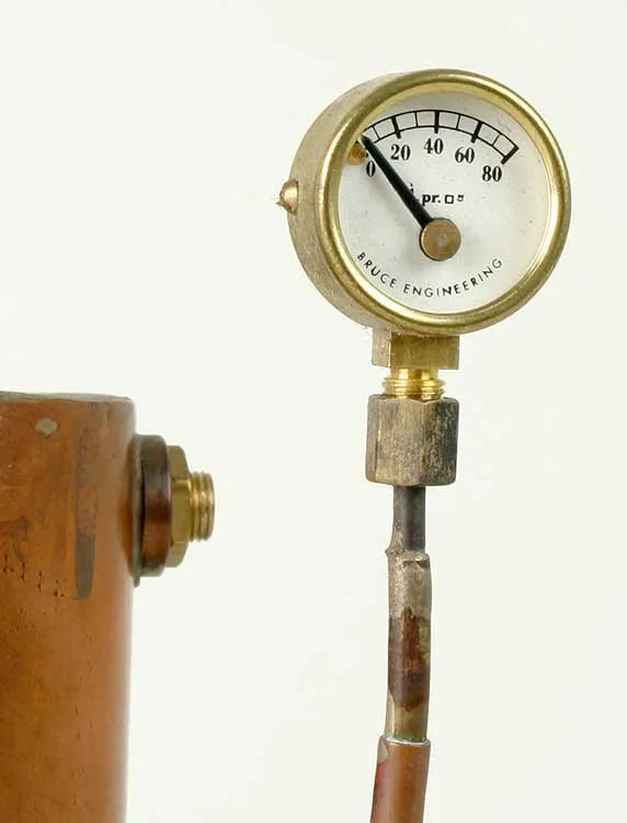 Small vertical boiler