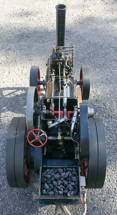 2 inch scale D&NY traction engine - Station Road Steam