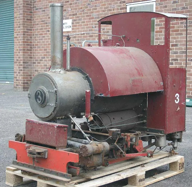 10 1/4 inch gauge 0-4-0 for restoration
