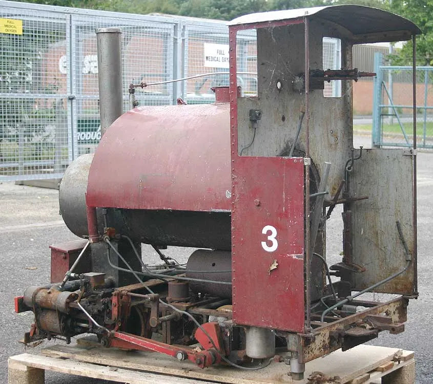 10 1/4 inch gauge 0-4-0 for restoration