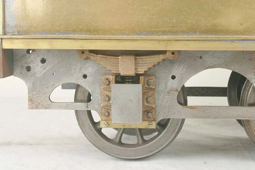 3 1/2 inch gauge part-built "Netta"