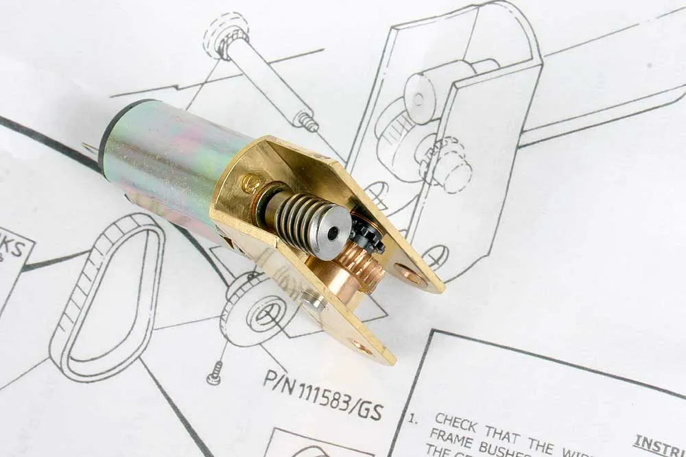DJH Napier motor-gearbox unit