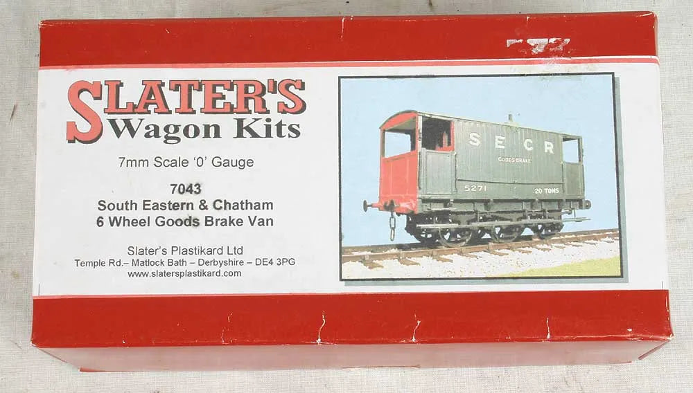 7mm South Eastern & Chatham brake van kit