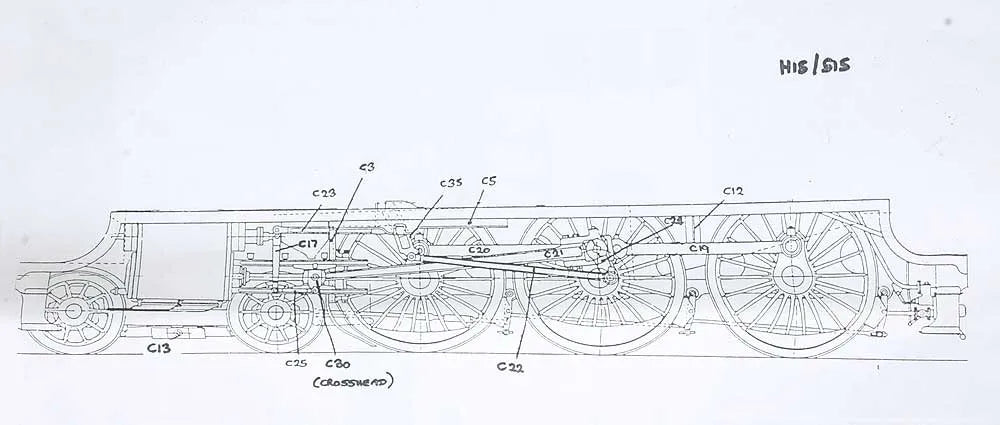 7mm Southern Railway S15 4-6-0 kit
