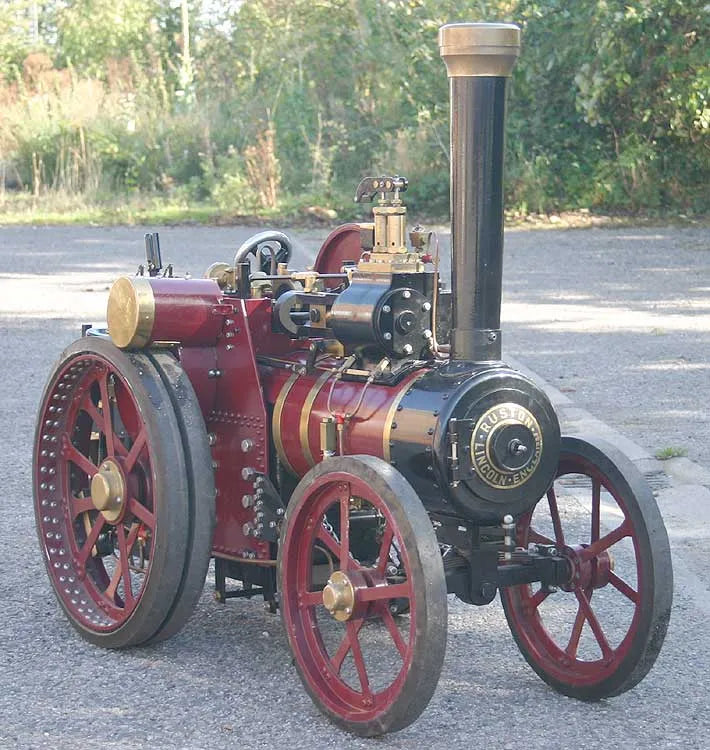 4 inch scale Ruston tractor