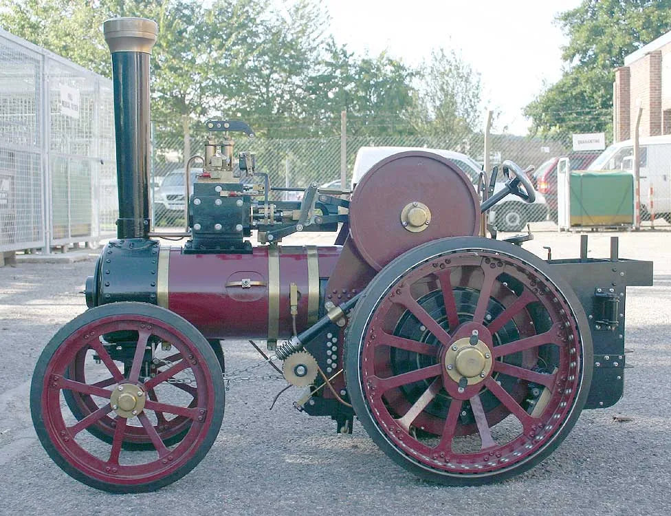 4 inch scale Ruston tractor