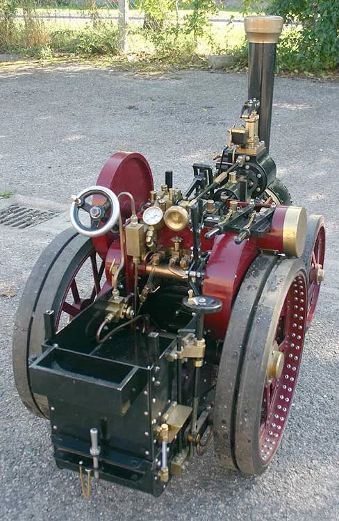 4 inch scale Ruston tractor