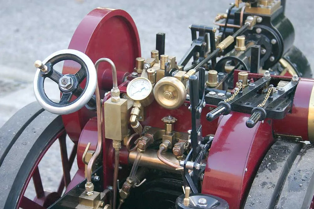 4 inch scale Ruston tractor