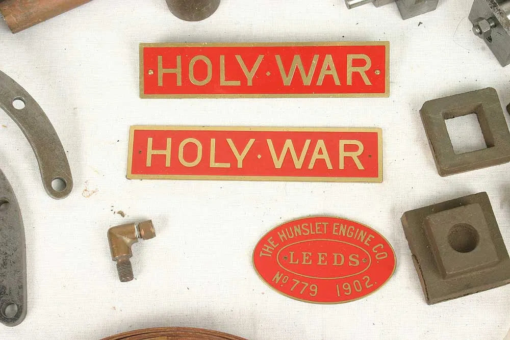 5 inch gauge part-built Hunslet