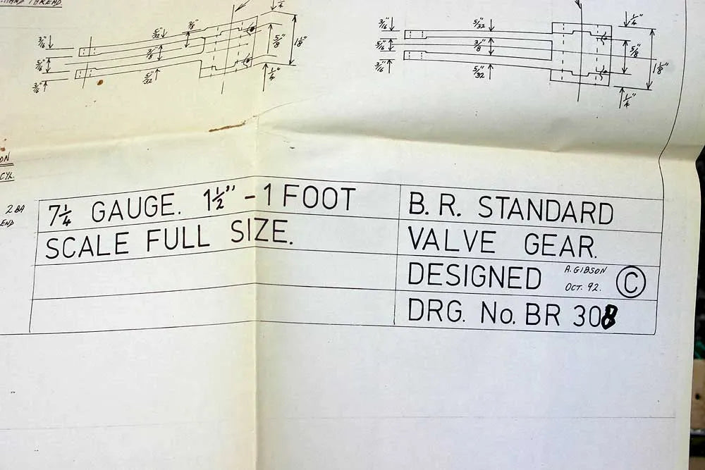 7 1/4 inch gauge part-built Black 5