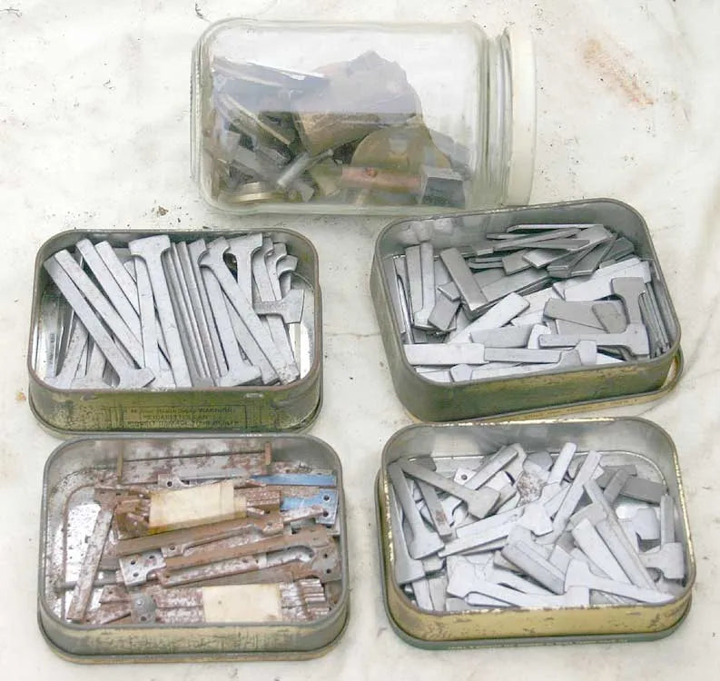 Parts for 1 inch scale "Minnie"