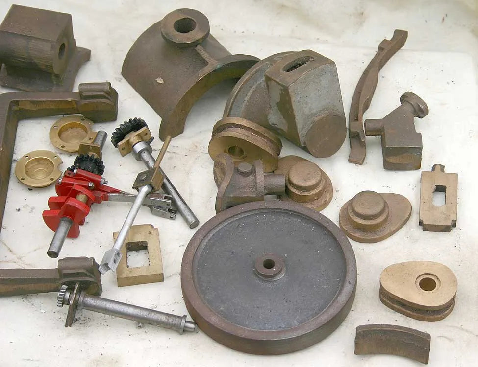 Parts for 1 inch scale "Minnie"