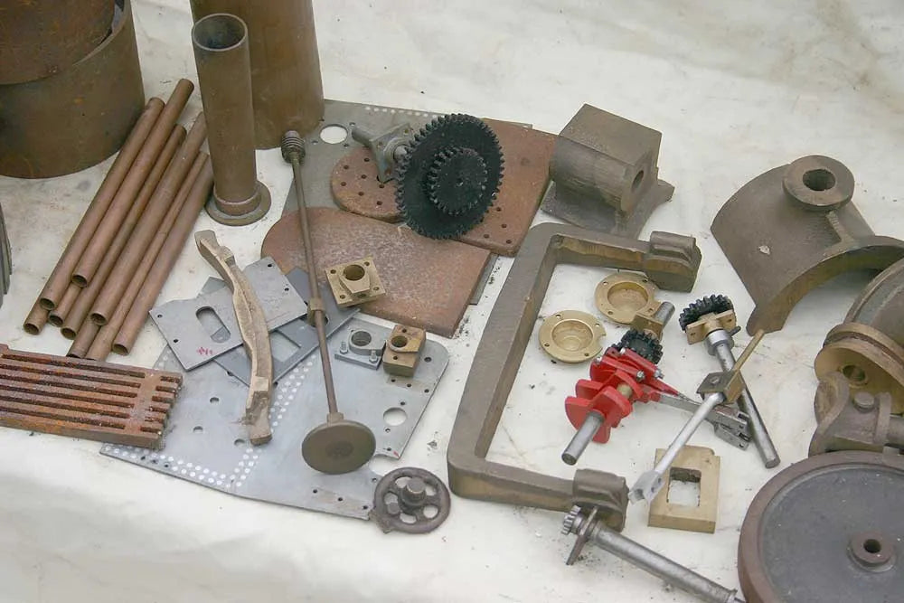 Parts for 1 inch scale "Minnie"