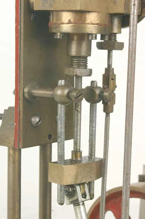 Model vertical engine with boiler