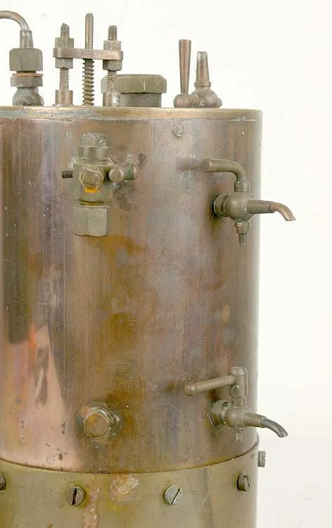 Model vertical engine with boiler