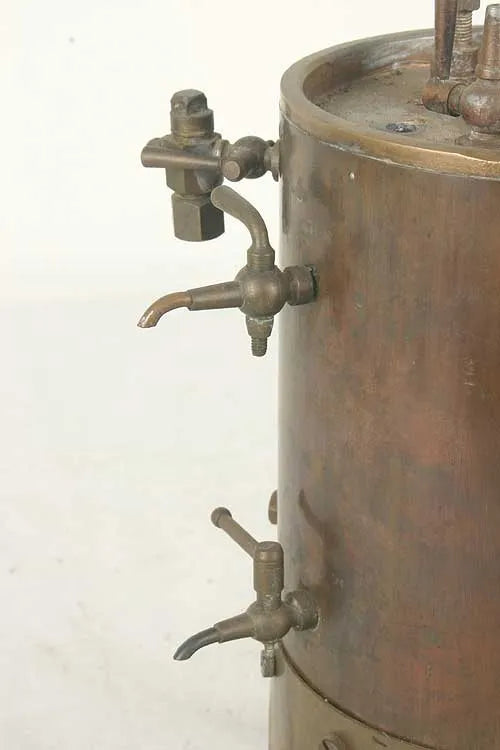 Model vertical engine with boiler