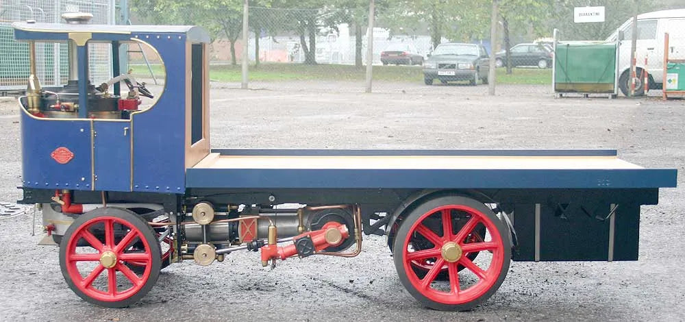 3 inch scale Atkinson steam wagon