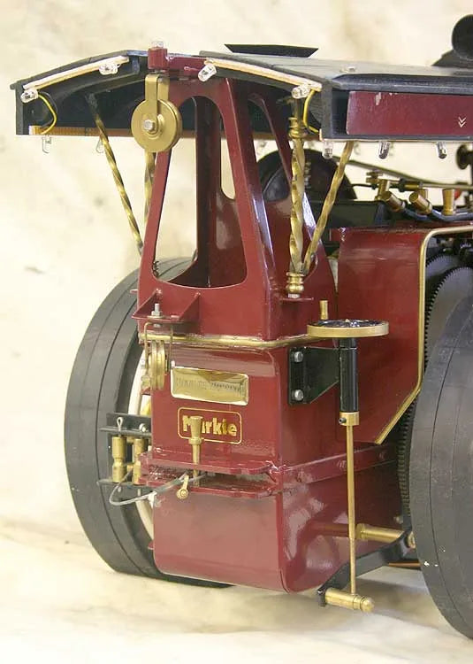 Markie Showmans engine in wooden carrying box