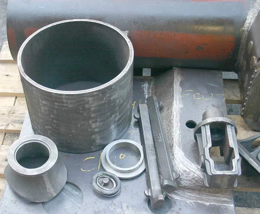 4 inch scale Burrell DCC boiler & parts