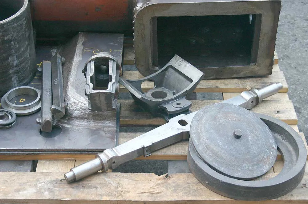 4 inch scale Burrell DCC boiler & parts