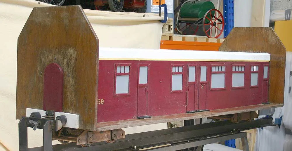 5 inch gauge bogie coach