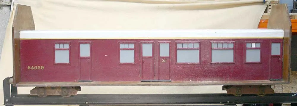 5 inch gauge bogie coach