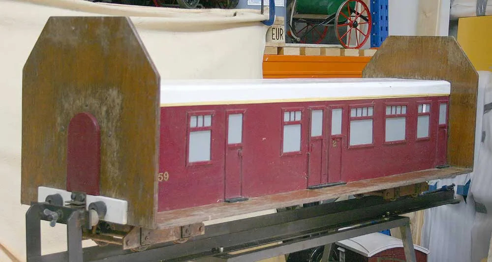 5 inch gauge bogie coach
