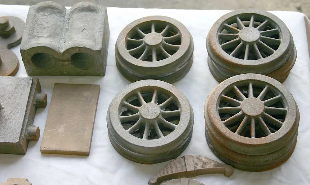 Set 5 inch gauge Super "Claud" castings