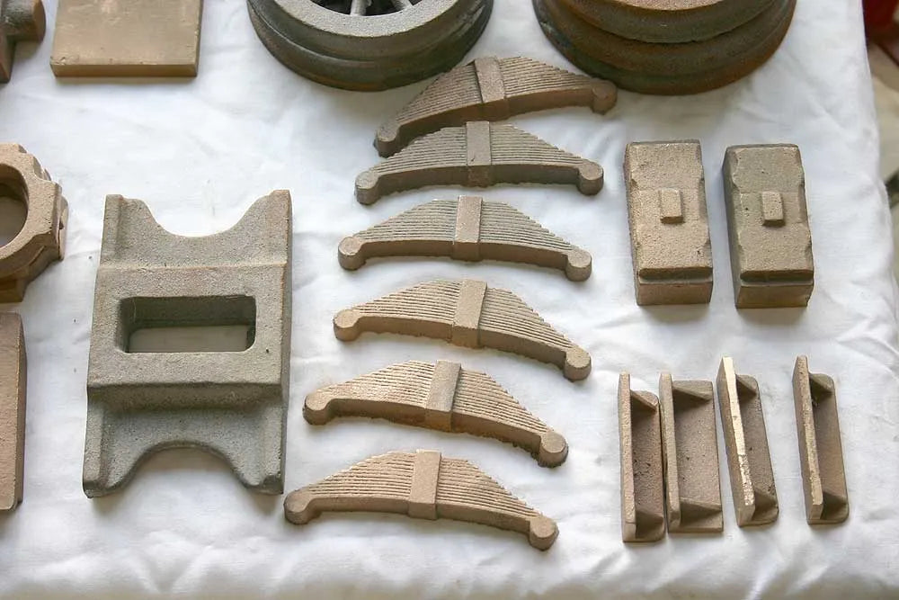 Set 5 inch gauge Super "Claud" castings