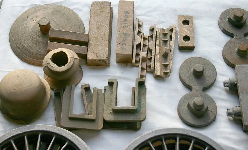 Set 5 inch gauge Super "Claud" castings