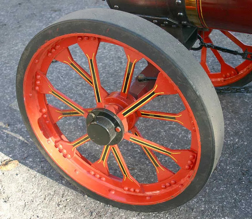 4 inch scale Garrett traction engine