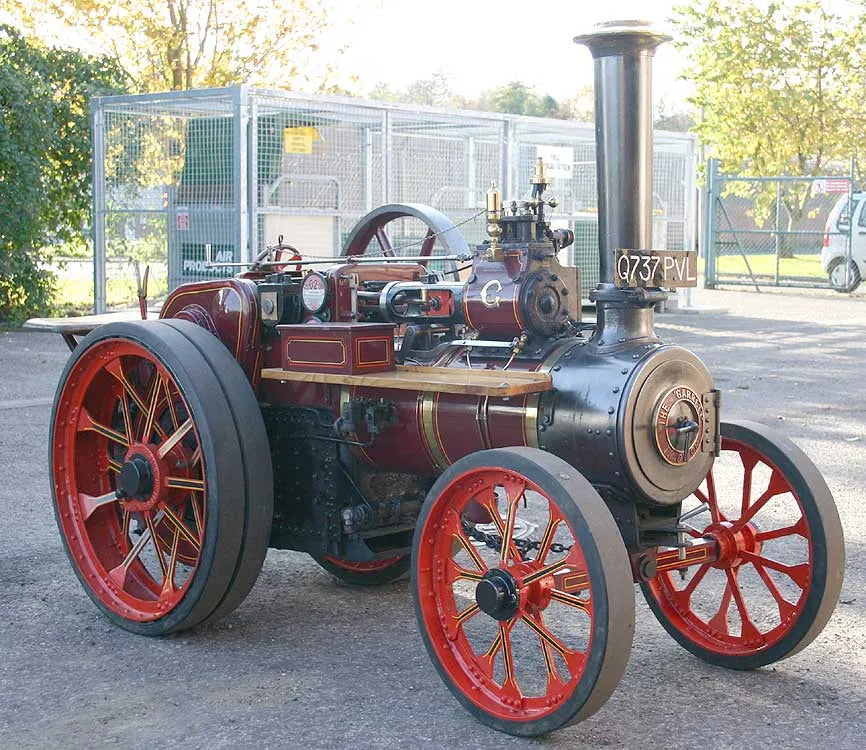 4 inch scale Garrett traction engine