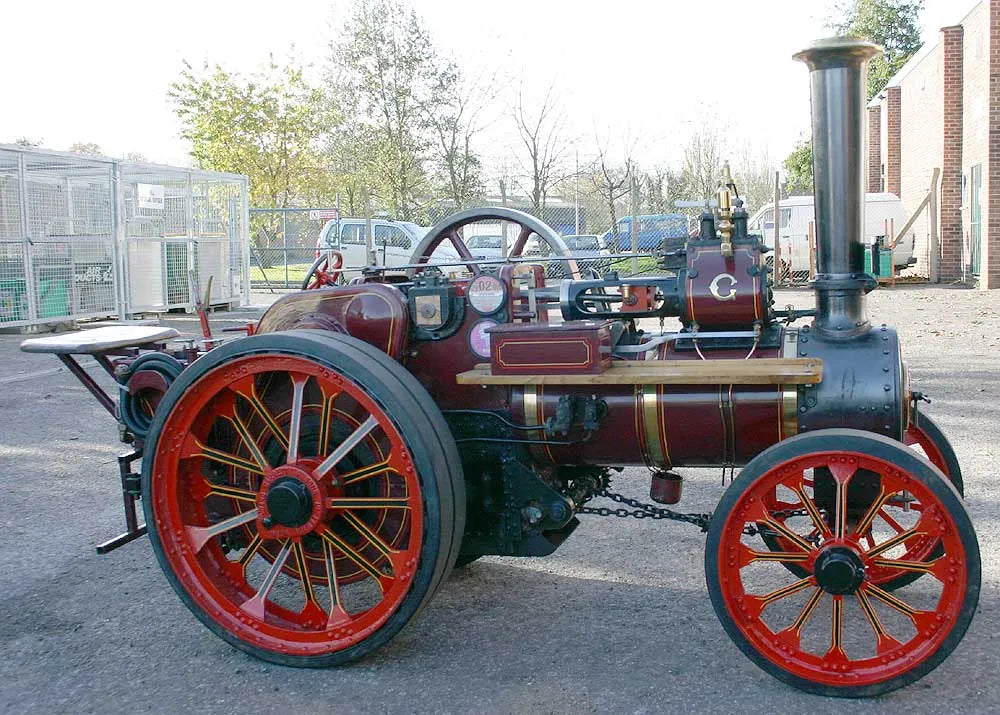 4 inch scale Garrett traction engine