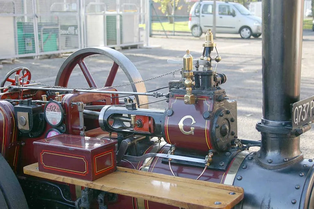 4 inch scale Garrett traction engine