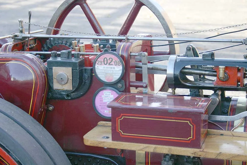 4 inch scale Garrett traction engine