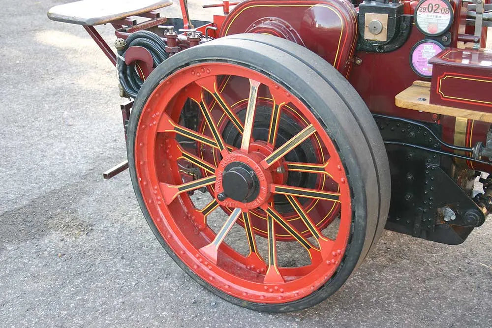 4 inch scale Garrett traction engine
