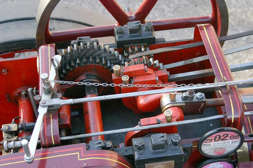 4 inch scale Garrett traction engine