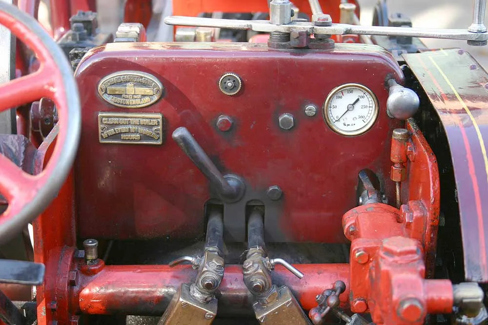 4 inch scale Garrett traction engine