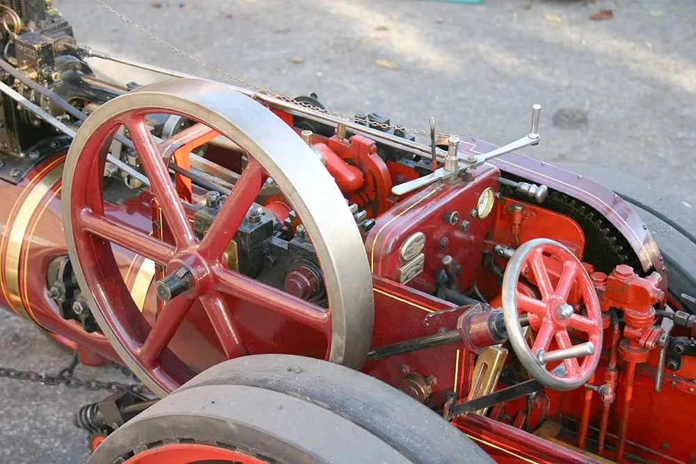4 inch scale Garrett traction engine