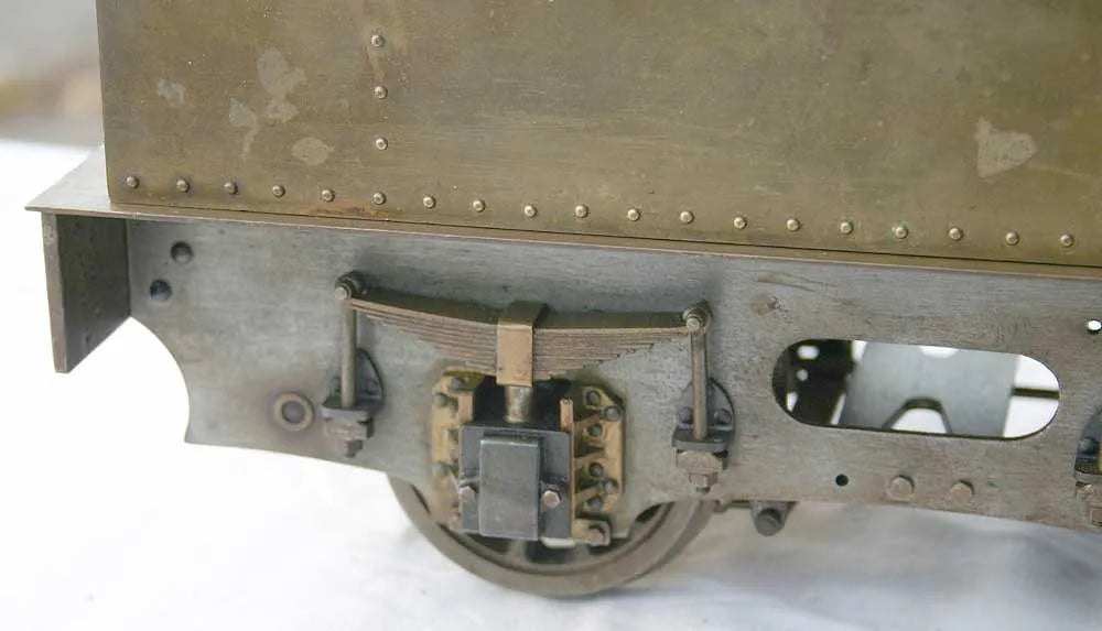 3 1/2 inch gauge LNER 2-6-0 part-built
