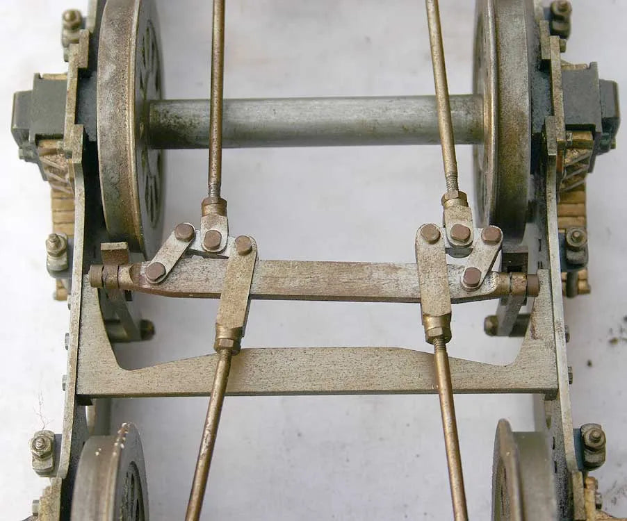 3 1/2 inch gauge LNER 2-6-0 part-built