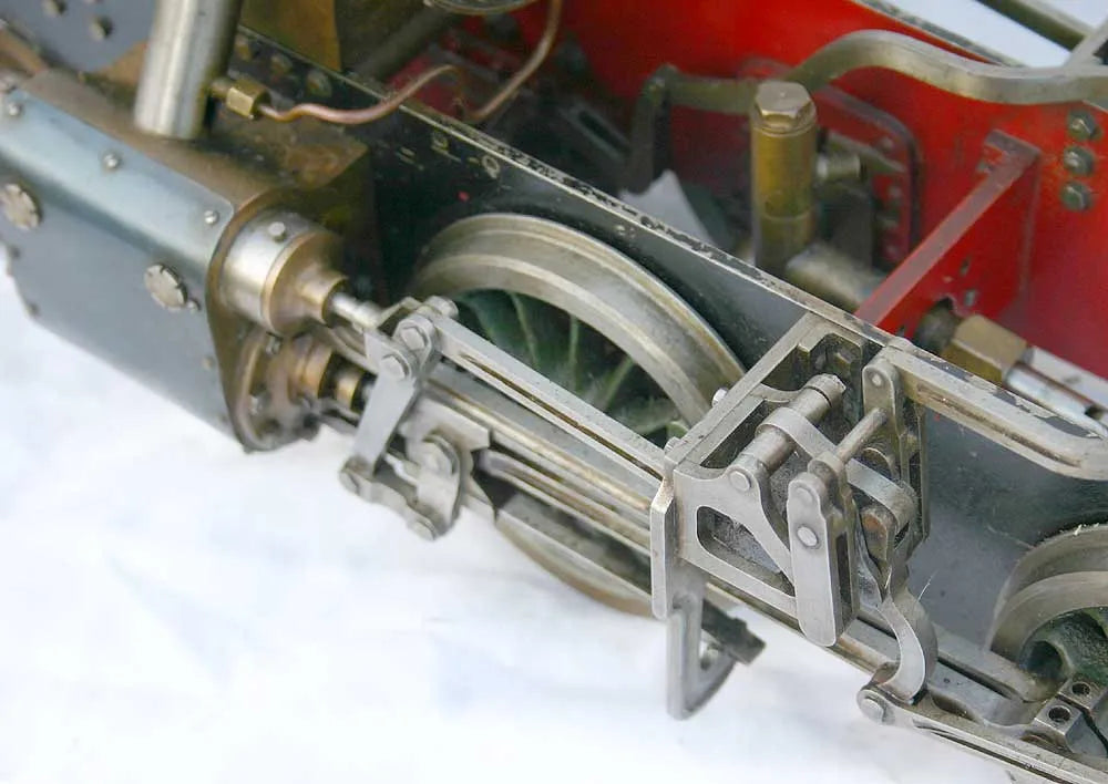 3 1/2 inch gauge LNER 2-6-0 part-built