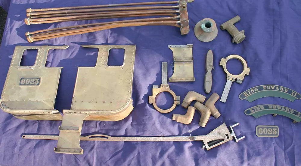 Part-built 5 inch gauge "King"
