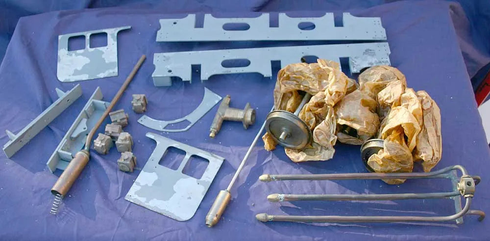 Part-built 3 1/2 inch gauge B1
