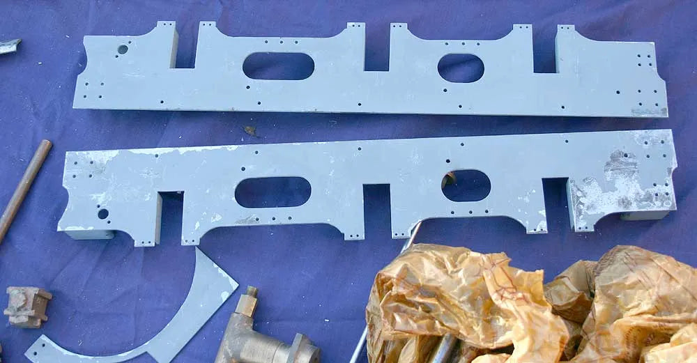 Part-built 3 1/2 inch gauge B1