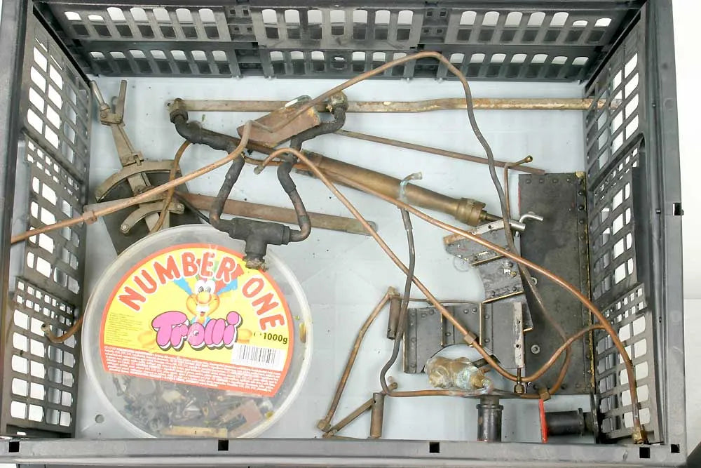 5 inch gauge dismantled Hunslet