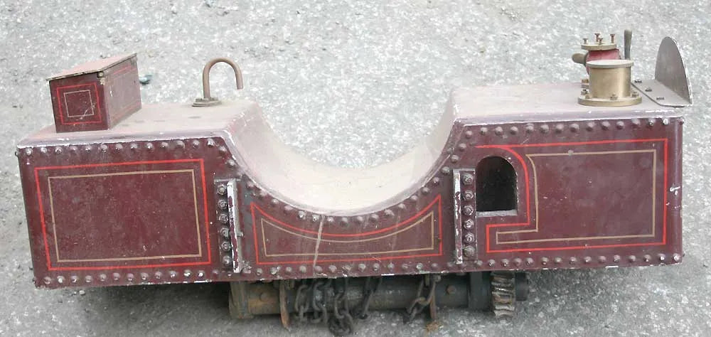 4 inch scale Fowler DCC road locomotive