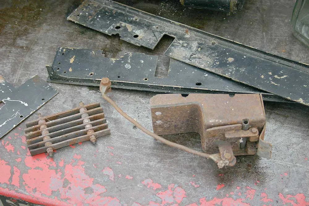 Dismantled "Rob Roy"