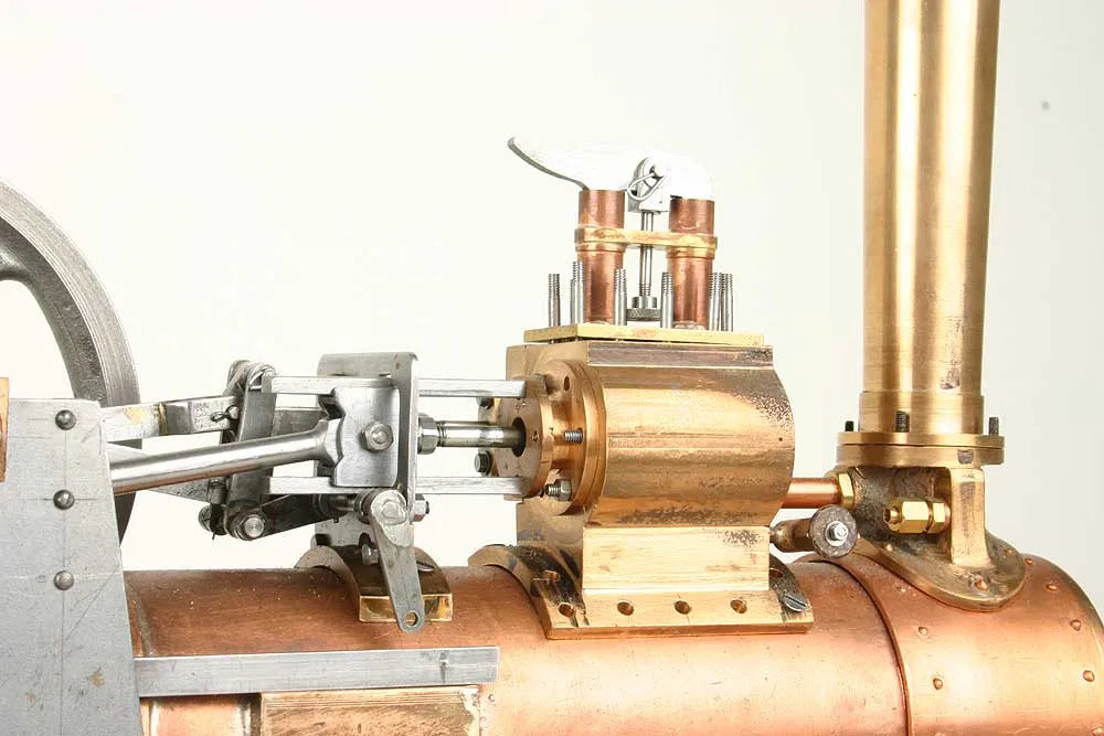Part-built Minnie traction engine