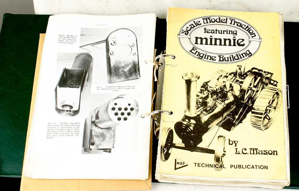 Part-built Minnie traction engine